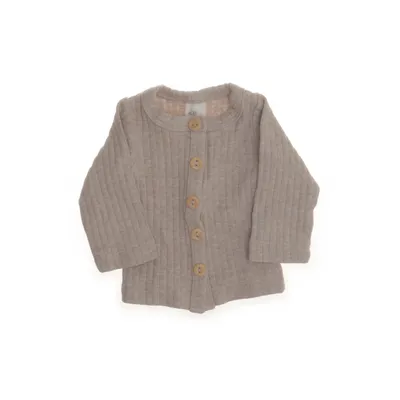 Cardigan (Beige) de H&M Coton, Élasthane