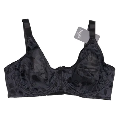 Bra (Black) from Trofé Elastane, Polyamide