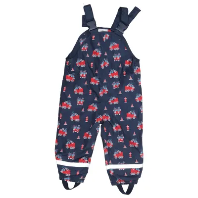 Pantalon imperméable (Bleu, Multicolore) de Topomini Polyester, Laine