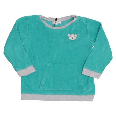 Sweatshirt (Vert, Gris) de Steiff Coton