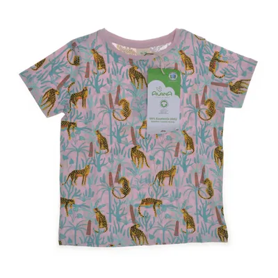 T-shirt (Pink, Multicolored) from Alana Cotton