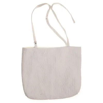 Sac en toile (Blanc) de Home Art Coton, Polyester