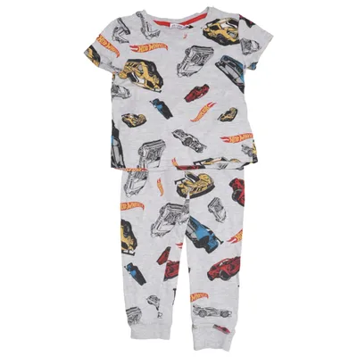 Pyjama (Gris, Multicolore) de Hot Wheels Coton, Viscose