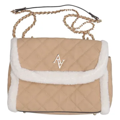 Schoudertas (Beige, Wit) van Accessoires Polyurethaan