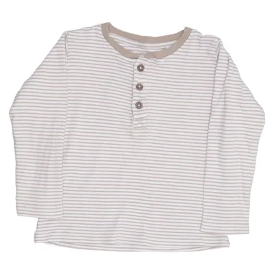 Henley shirt (Wit, Beige) van Lupilu
