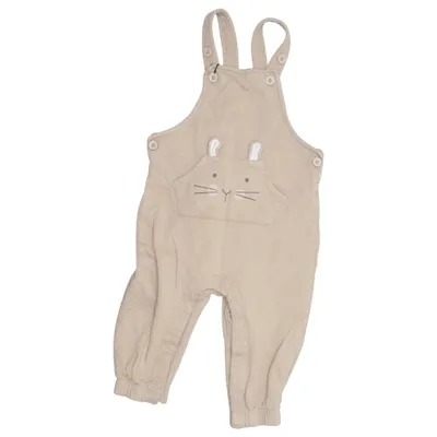 Dungarees (Beige) from Tiny One Cotton