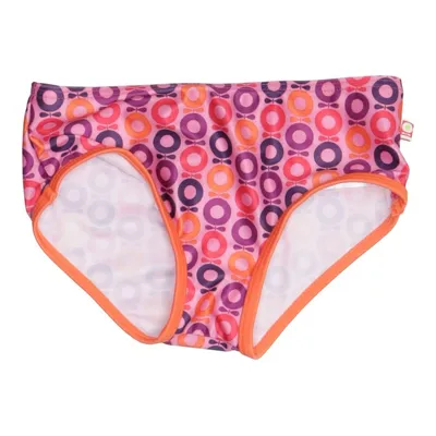 Bikini broekje (Roze, Meerkleurig) van Katvig Elastaan, Gerecycled polyester
