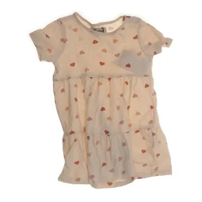 Klänning (Beige, Rosa) från Sweetie Ekologisk bomull