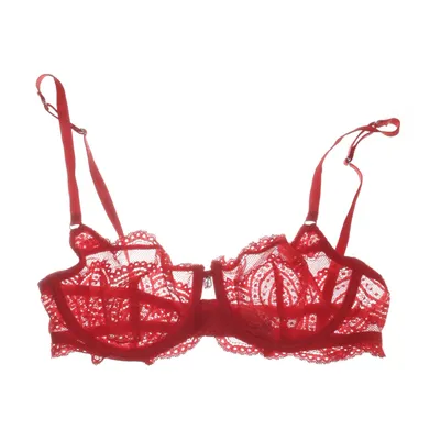 Bralette (Röd) från Lascana Elastan, Polyester