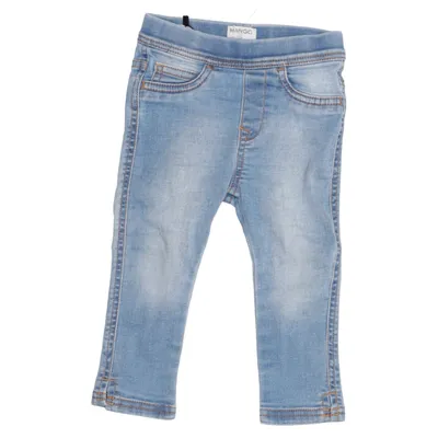 Spijkerbroek (Blauw) van Mango Baby Katoen, Elastaan, Polyester, Viscose