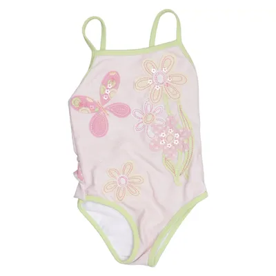 Swimsuit (Pink, Green, Multicolored) from Signature Next