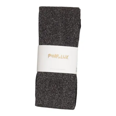 Panty (Zwart, Goud) van POMPdeLUx Elastaan, Metallvezel, Organisch katoen, Polyamide