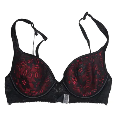 Bra (Black, Red) from Yoors Elastane, Polyamide, Polyester
