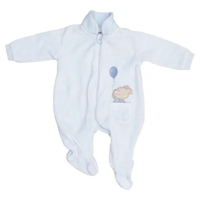 Barboteuse (Bleu) de Jacky Baby Coton, Polyester