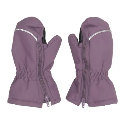 Mittens (Purple) from Polarn O. Pyret Polyester