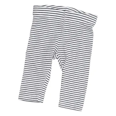 Leggings (Sort, Hvid) fra Lindex Newborn Bomuld, Elastan
