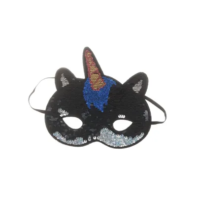 Masquerade-masker (Zwart)