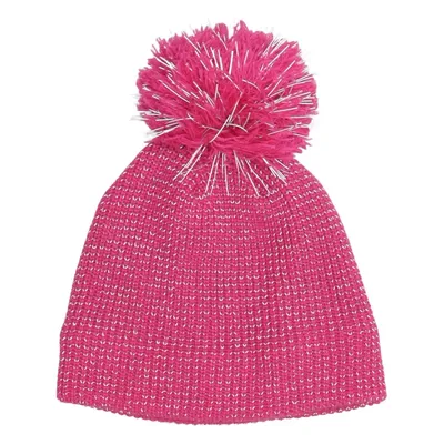 Bonnet à pompon (Rose) de High Mountain Acrylique
