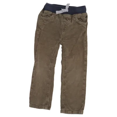 Corduroy broek (Bruin) van Petit Bateau Katoen, Elastaan