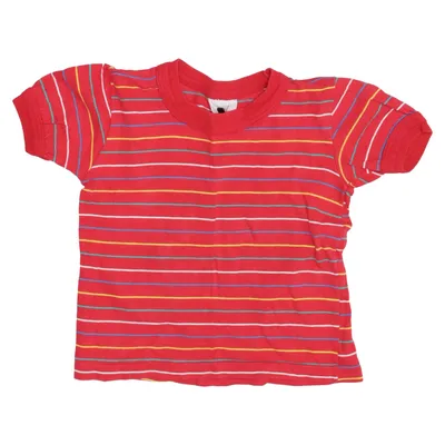 T-shirt (Red, Multicolored) from Tempo Cotton