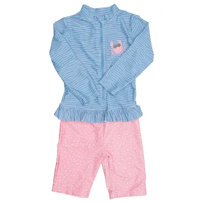 UV-kläder (Blå, Flerfärgad) från Playshoes Elastan, Polyester