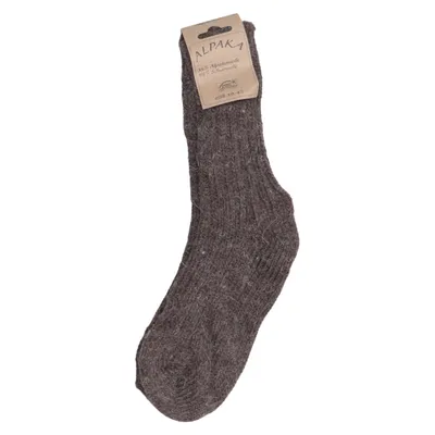 Sockor (Brun) från Alpaka Alpackaull