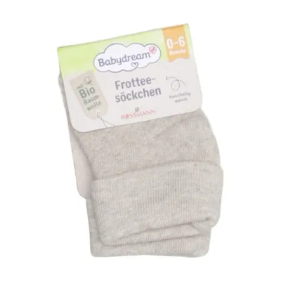 Strømper (Grå) fra Babydream Økologisk bomuld