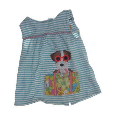 Klänning (Blå, Vit, Flerfärgad) från Boden Bomull