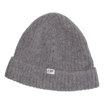 Bonnet (Gris) de Carin Laine d'alpaga, Polyamide