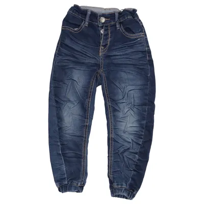 Jean (Bleu) de Uniq Mini Coton, Élasthane, Polyester