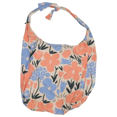 Canvas bag (Beige, Multicolored) from Marimekko x Uniqlo Cotton, Linen