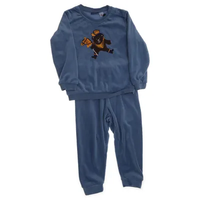 Set (Blauw, Meerkleurig) van Lupilu Elastaan, Gerecycled polyester
