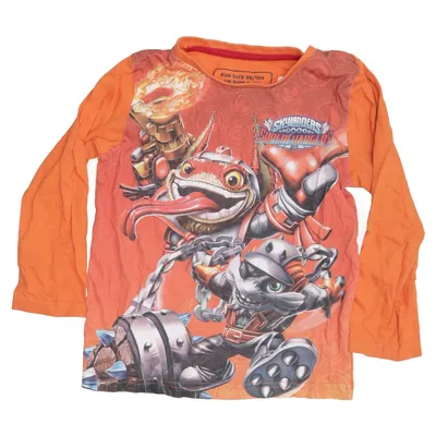 Lange mouwen shirt (Oranje, Meerkleurig) van Skylanders Katoen