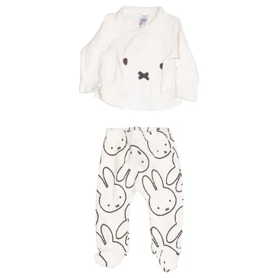 Set (White) from Nijntje Miffy Cotton, Elastane
