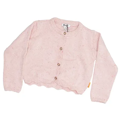 Cardigan (Pink, Multicolored) from Steiff Cotton