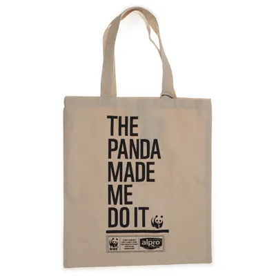 Canvas bag (Beige) from WWF Organic cotton