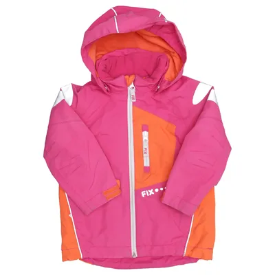 Outdoor jacket (Pink, Orange, Multicolored) from Fix by Lindex Polyamide, Polyester