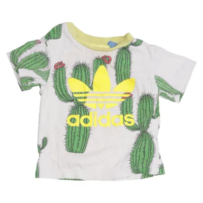 T-shirt (White, Green, Yellow) from Adidas Mini Rodini Organic cotton