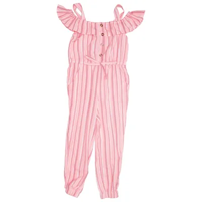 Byxdress (Rosa, Vit) från Girls Polyester