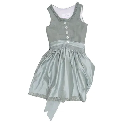 Dirndl (Vert) de Lodenfrey Coton, Élasthane, Lin