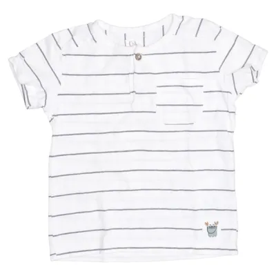 T-shirt (White, Blue) from Baby C&A Cotton