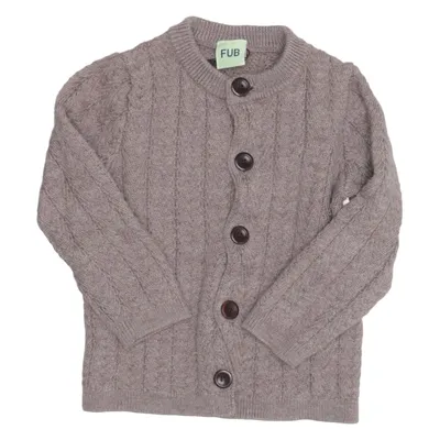 Cardigan (Brun) fra FUB Uld