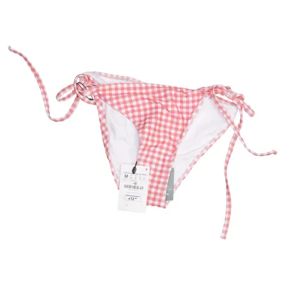 Bas de bikini (Rouge, Blanc) de Stradivarius Élasthane, Polyester