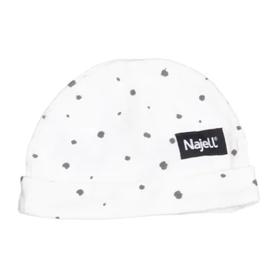 Beanie (Wit, Zwart) van Najell Katoen