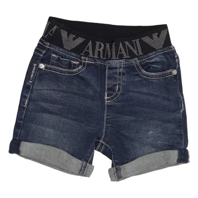 Jeansshorts (Blå) från Armani Baby Bomull, Elastan