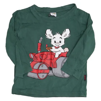 Långärmad t-shirt (Grön, Flerfärgad) från Bamse by Lindex Bomull