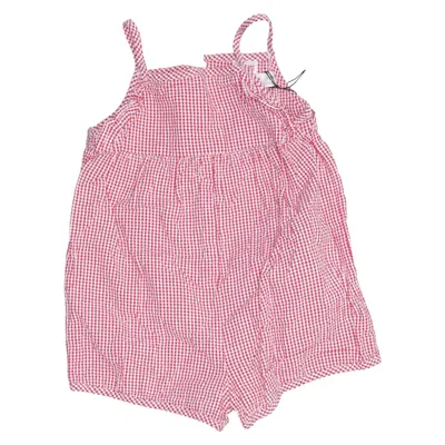 Jumpsuit (Red, White) from Zara Baby Cotton