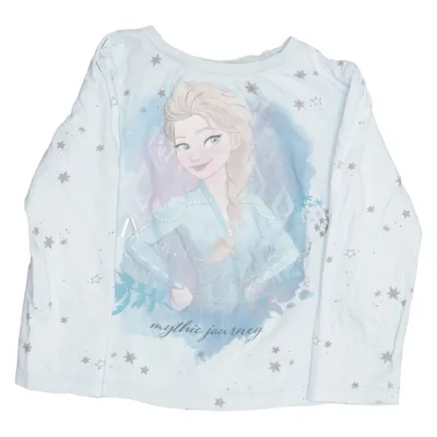 Lange mouwen shirt (Blauw, Meerkleurig) van Frozen Katoen