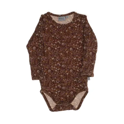 Body (Brun, Flerfarvet) fra Wheat Økologisk bomuld, Elastan