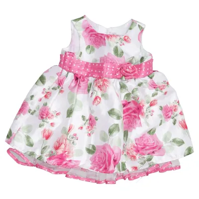 Jurk (Wit, Roze, Groen) van Sweet Heart Rose Polyester